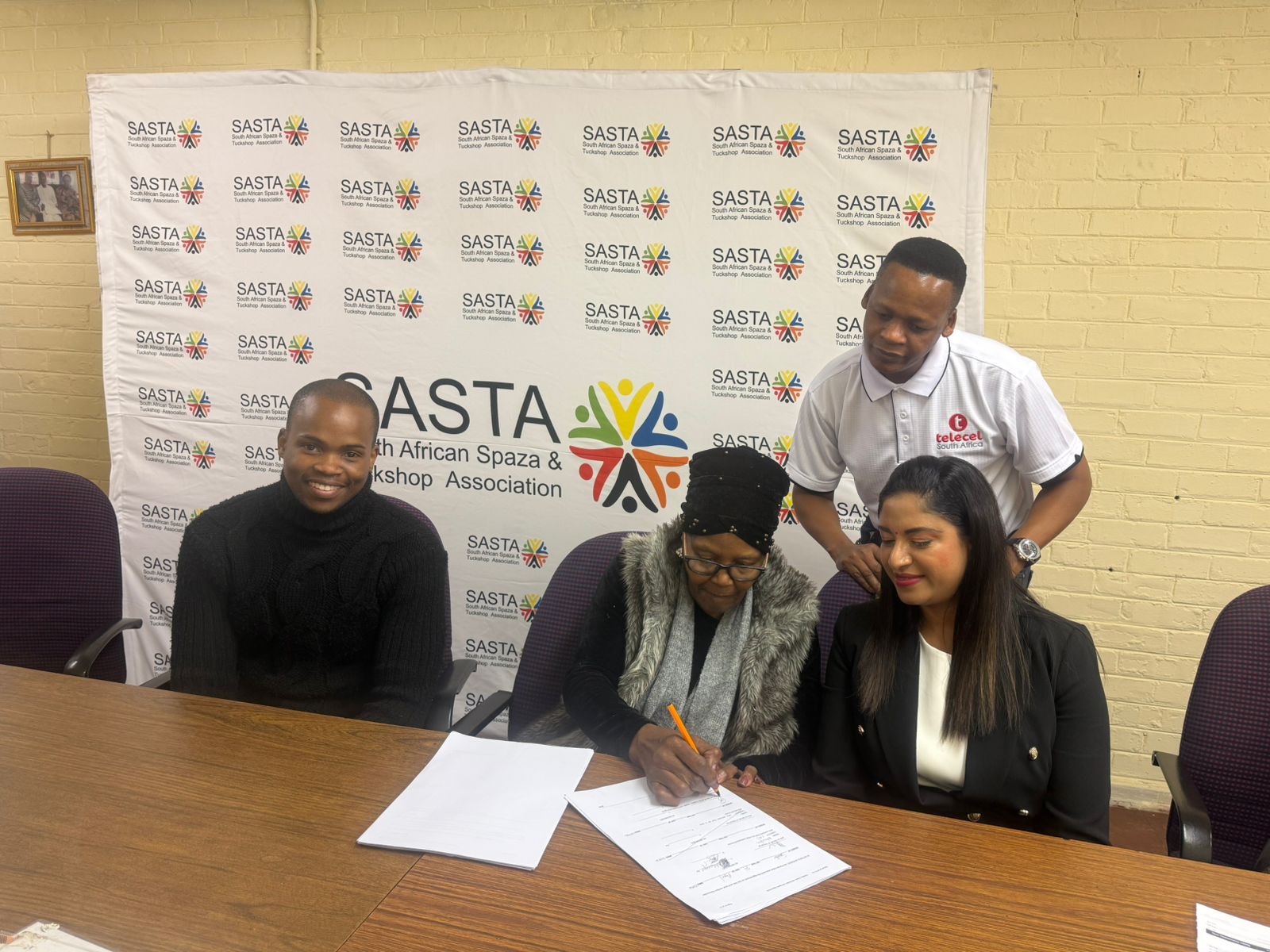 SASTA representatives participating in an organisational engagement